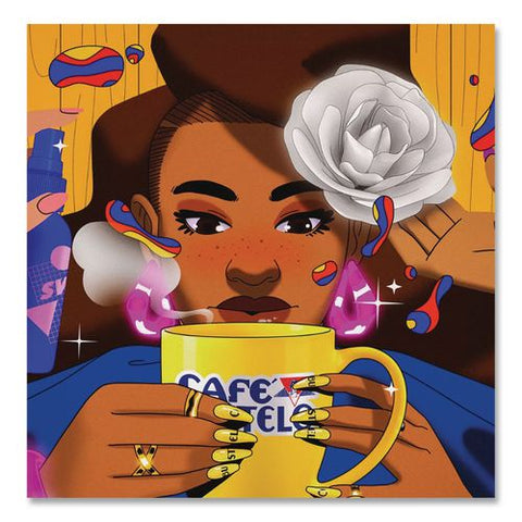 Cafe Bustelo Cafe Con Leche Coffee K-cup, 24/box