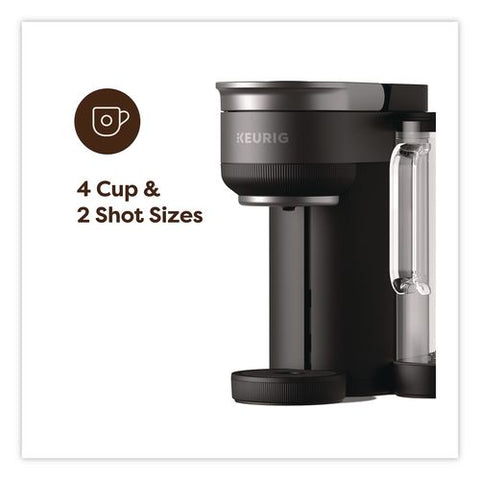 K-crema 9-cup Single Serve Coffee Maker, Black