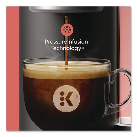 K-crema 9-cup Single Serve Coffee Maker, Black