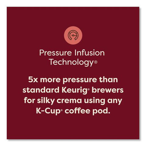 K-crema 9-cup Single Serve Coffee Maker, Black