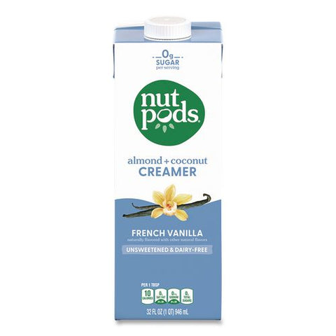 French Vanilla Dairy-free Liquid Creamer, 32 Oz Carton