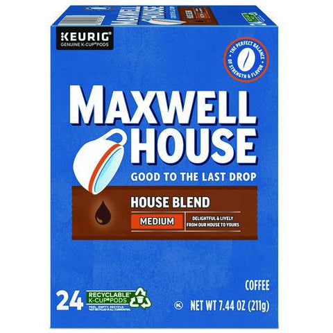 House Blend Coffee K-cups, 24/box