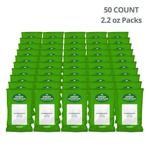 Colombian Decaf Coffee Fraction Packs, 2.2oz, 50/carton