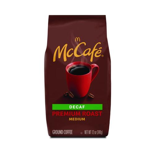Ground Coffee, Premium Roast Decaf, 12 Oz Bag