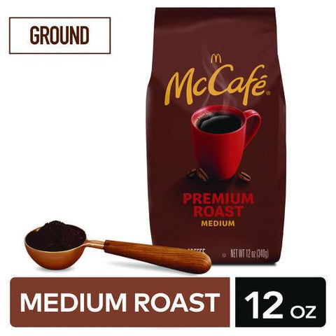Ground Coffee, Premium Roast, 12 Oz Bag