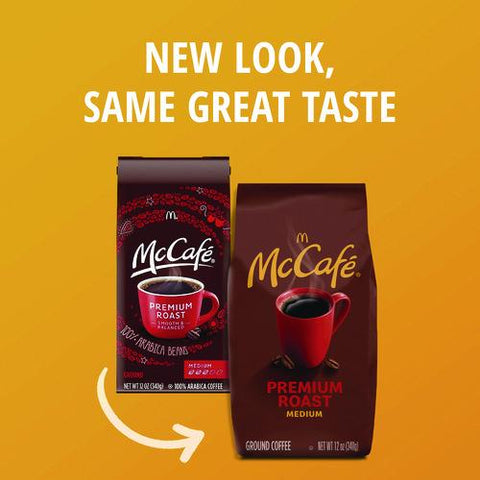 Ground Coffee, Premium Roast, 12 Oz Bag