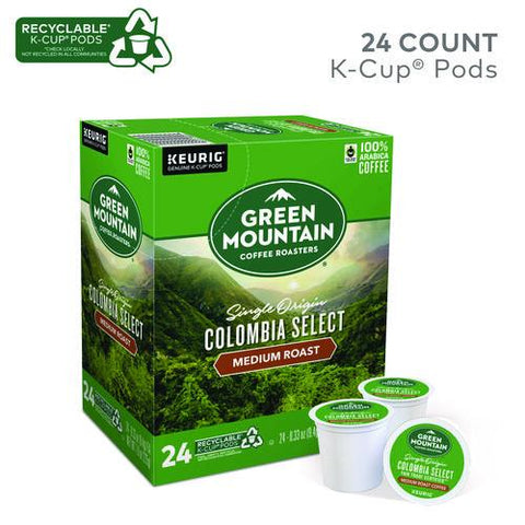 Colombian Fair Trade Select Coffee K-cups, 96/carton