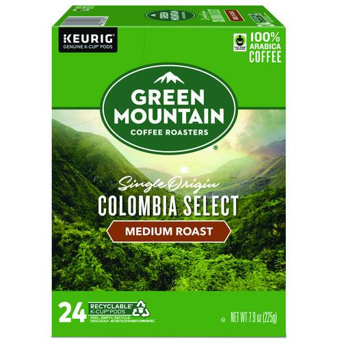 Colombian Fair Trade Select Coffee K-cups, 24/box