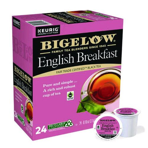 English Breakfast Tea K-cups, 24/box, 4 Box/carton