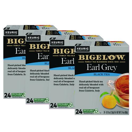 Earl Grey Tea K-cup Pack, 24/box, 4 Box/carton