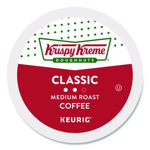 Classic Coffee K-cups, Medium Roast, 24/box