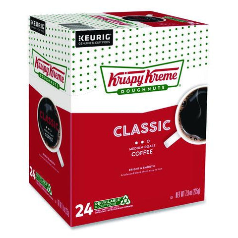 Classic Coffee K-cups, Medium Roast, 24/box