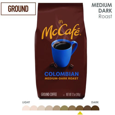 Ground Coffee, Colombian, 12 Oz Bag