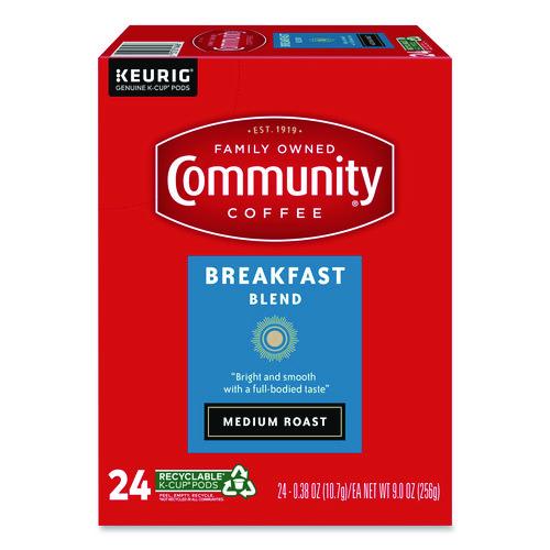 Breakfast Blend K-cups, 24/box
