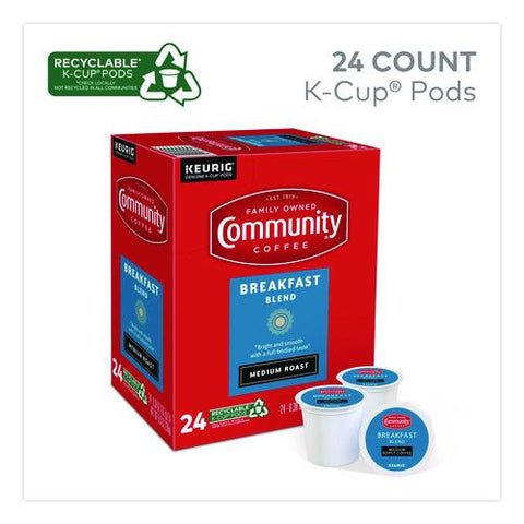 Breakfast Blend K-cups, 24/box