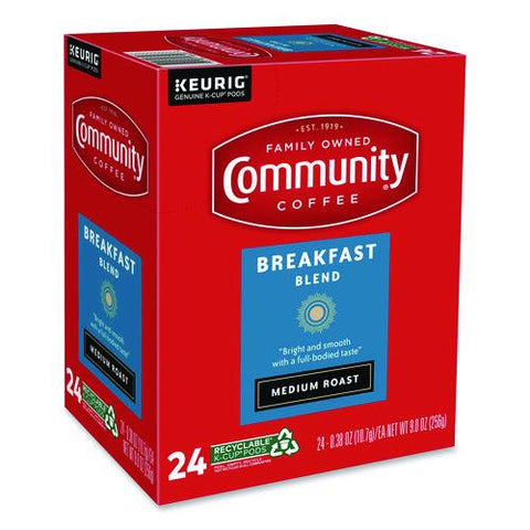 Breakfast Blend K-cups, 24/box