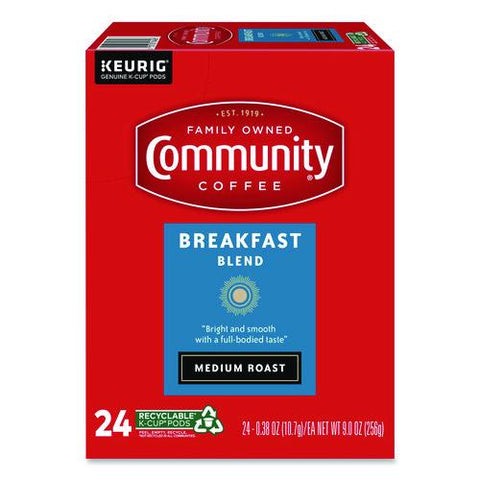 Breakfast Blend K-cups, 24/box