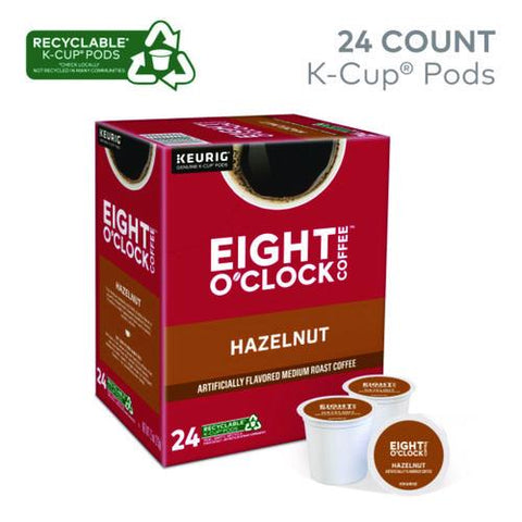 Hazelnut Coffee K-cups, 24/box