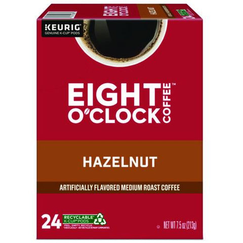 Hazelnut Coffee K-cups, 24/box