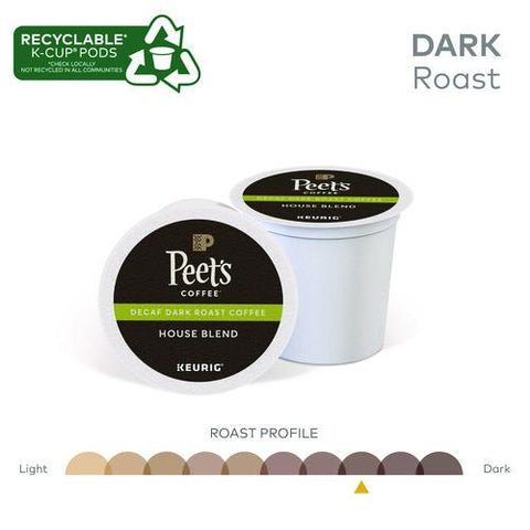 House Blend Decaf K-cups, 22/box