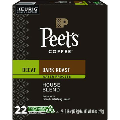 House Blend Decaf K-cups, 22/box