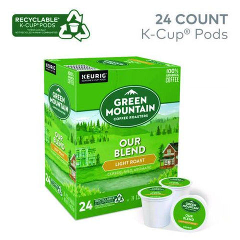Our Blend Coffee K-cups, 96/carton