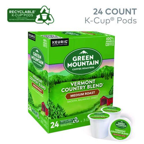 Vermont Country Blend Coffee K-cups, 96/carton