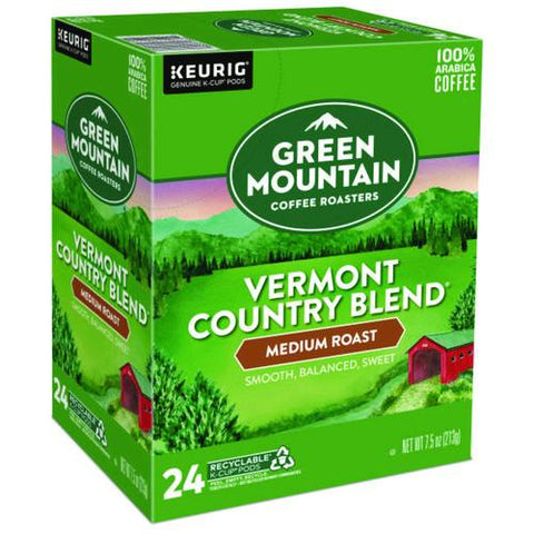 Vermont Country Blend Coffee K-cups, 24/box