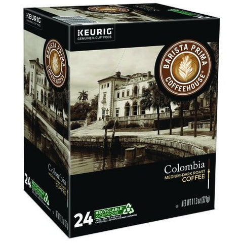 Colombia K-cups Coffee Pack, 96/carton