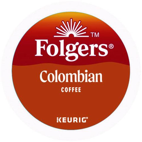 100% Colombian Coffee K-cups, 24/box