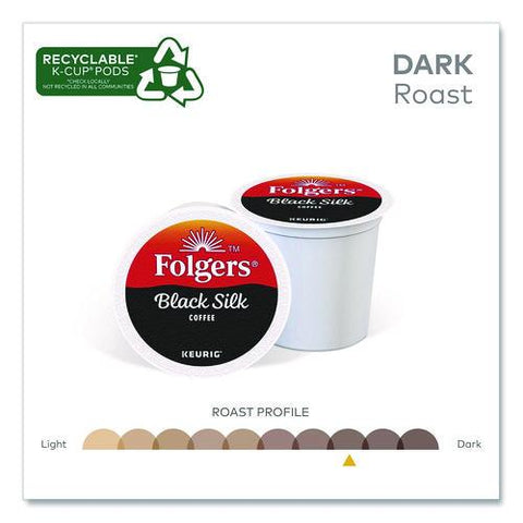 Gourmet Selections Black Silk Coffee K-cups, 96/carton