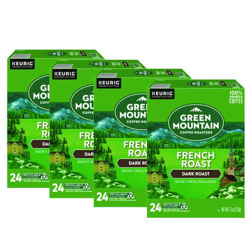 French Roast Coffee K-cups, 96/carton