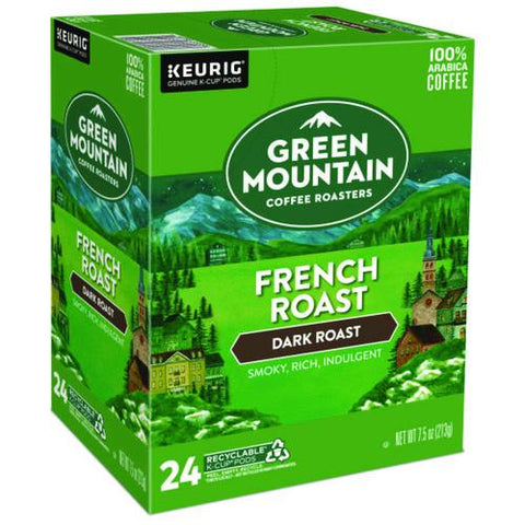 French Roast Coffee K-cups, 96/carton