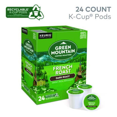 French Roast Coffee K-cups, 96/carton