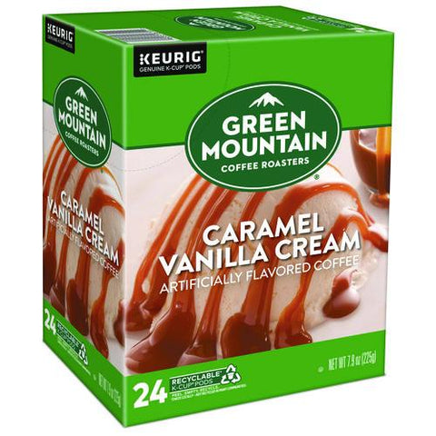 Caramel Vanilla Cream Coffee K-cups, 96/carton