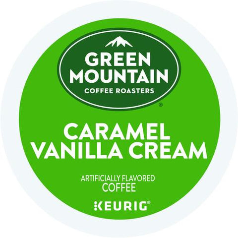 Caramel Vanilla Cream Coffee K-cups, 24/box