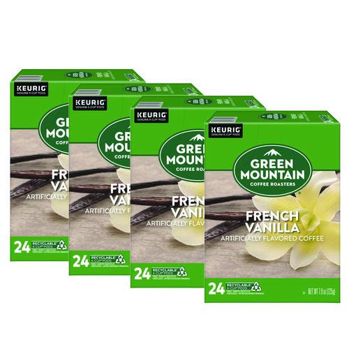 French Vanilla Coffee K-cup Pods, 96/carton