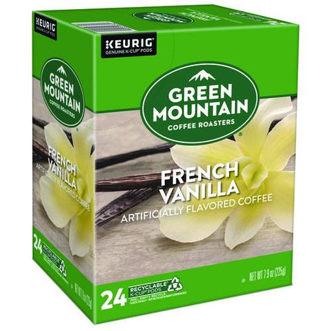 French Vanilla Coffee K-cup Pods, 24/box