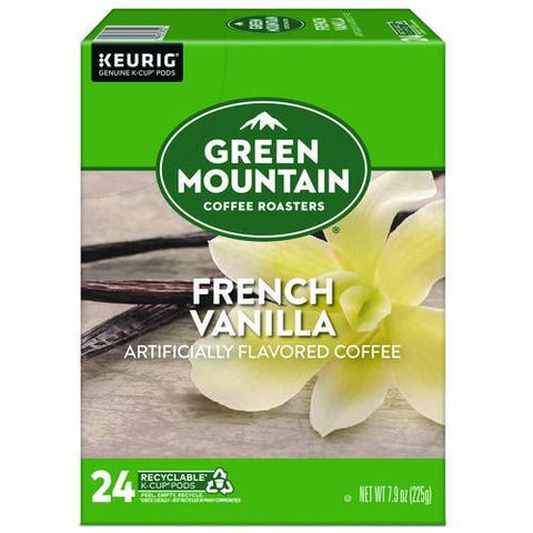 French Vanilla Coffee K-cup Pods, 24/box