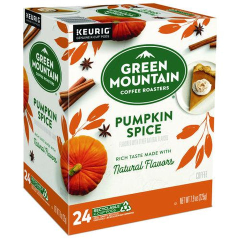 Fair Trade Certified Pumpkin Spice Flavored Coffee K-cups, 24/box