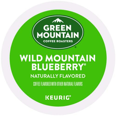 Fair Trade Wild Mountain Blueberry Coffee K-cups, 24/box