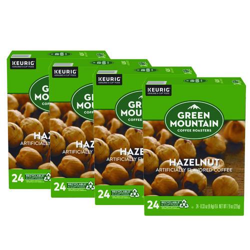 Hazelnut Coffee K-cups, 96/carton