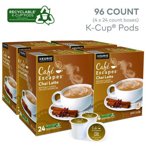 Chai Latte K-cups, 96/carton
