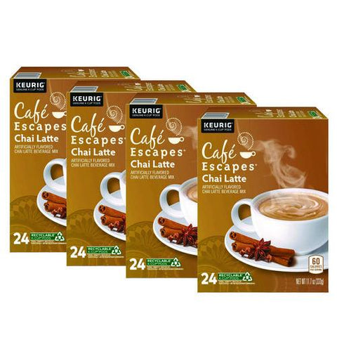 Chai Latte K-cups, 96/carton