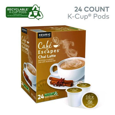 Chai Latte K-cups, 24/box