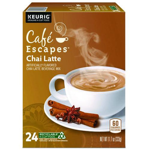 Chai Latte K-cups, 24/box