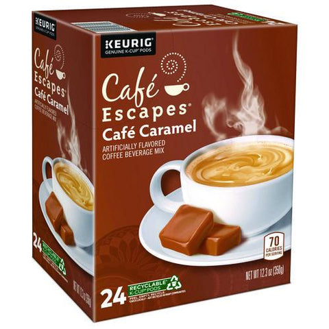 Cafe Caramel K-cups, 24/box