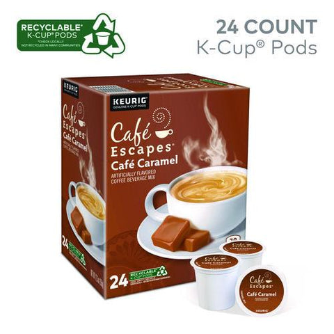 Cafe Caramel K-cups, 24/box