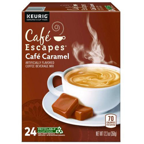 Cafe Caramel K-cups, 24/box