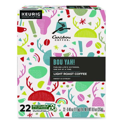 Bou Yah K-cup Pods, Light Roast, 22/box